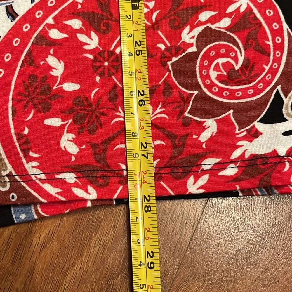 BNWOT Ruby Rd. Multicolor paisley top. - Picture 11 of 12